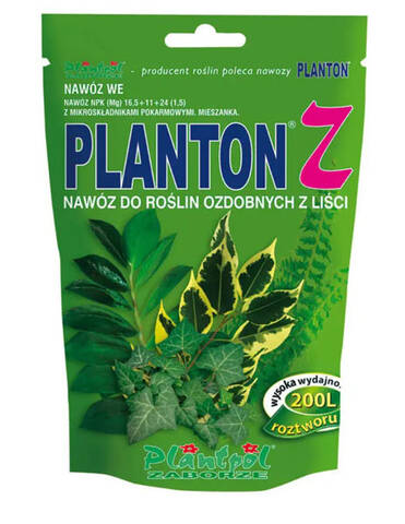 Добриво для декоративних рослин PLANTON (Плантон) «Z» 0,2 кг цена