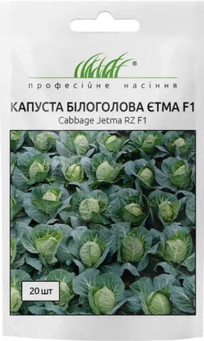 Насіння капусти білокачанної Етма F1 20 шт (Професійне насіння) стоимость