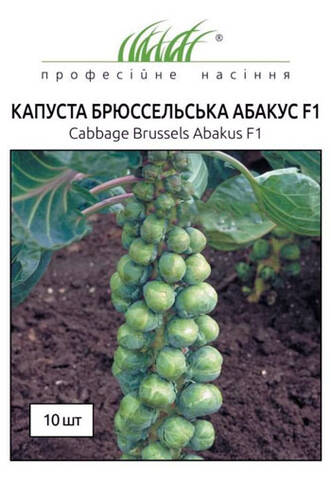Насіння капусти брюссельської Абакус F1 10 шт (Професійне насіння) Купити