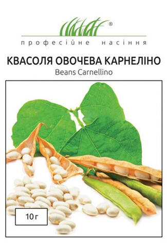 Насіння квасолі зернової Карнеліно 10 г (Професійне насіння) цена