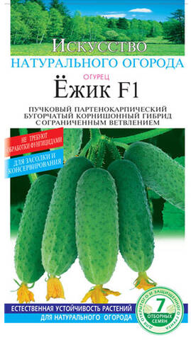 Семена огурца Ежик F1 7шт (Солнечный март) описание