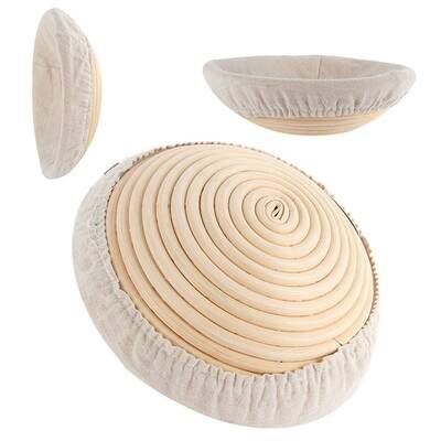 Форма для расстойки хлеба из ротанга круглая мудрый-дачник