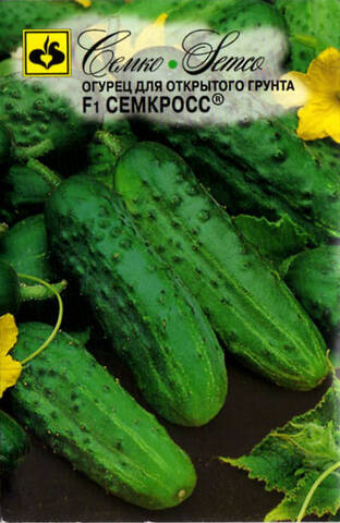 Семена огурца Семкросс F1 1г (Агрофирма СемКо) фото