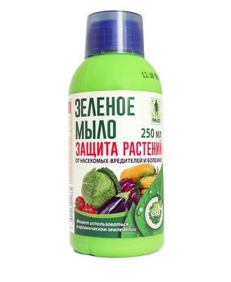 Зеленое калийное мыло от вредителей растений Грин Белт 250мл в интернет-магазине