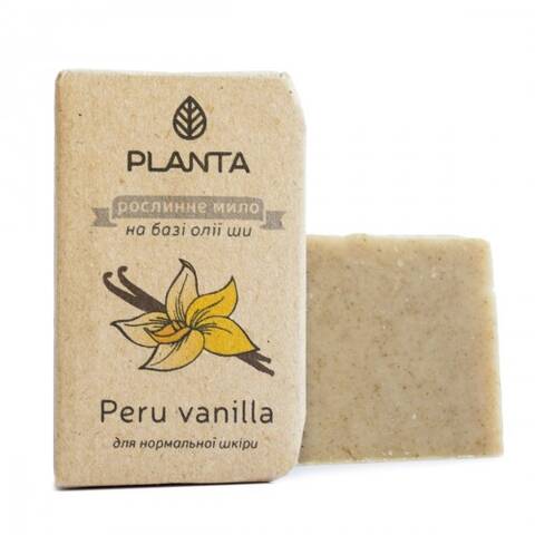 Натуральное мыло ши Peru vanilla 100г мудрый-дачник