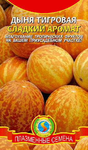 Семена дыни тигровой Сладкий Аромат (Плазменные семена) 10шт Купити