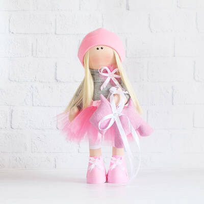Кукла Тильда Сара (текстильная) 37см цена