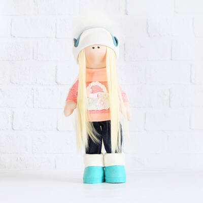 Кукла Тильда Арина (текстильная) 37см цена