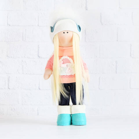 Кукла Тильда Арина (текстильная) 37см стоимость
