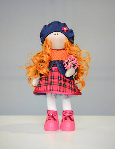Кукла Тильда Ирма (текстильная) 37см цена