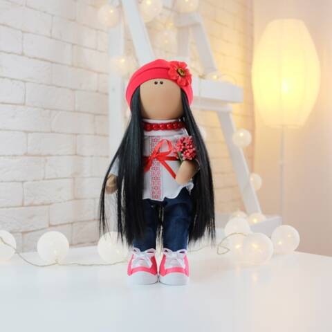 Кукла Тильда Роксолана (текстильная) 37см в интернет-магазине
