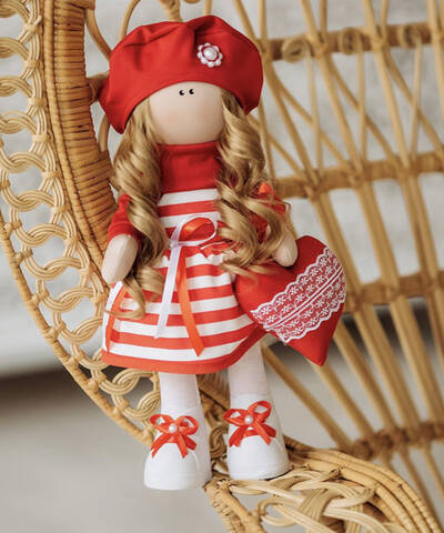 Кукла Тильда Злата (текстильная) 37см в интернет-магазине