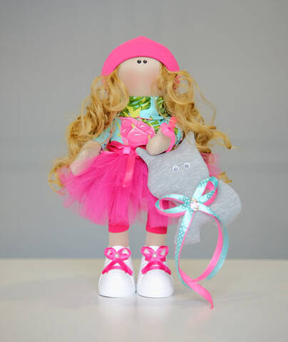 Лялька Тільда Марина (текстильна) 37 см дешево