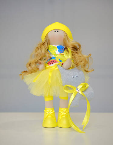 Кукла Тильда Ася (текстильная) 37см цена