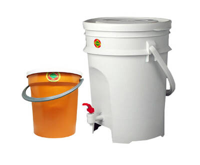 Набор для ферментации пищевых отходов (ЭМ-контейнер и компостное ведро) стоимость