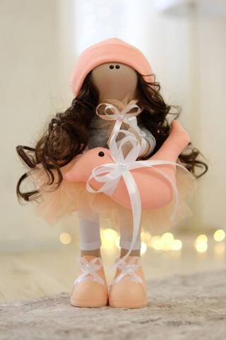 Лялька Тільда Кіра (ручна робота) 37см дешево