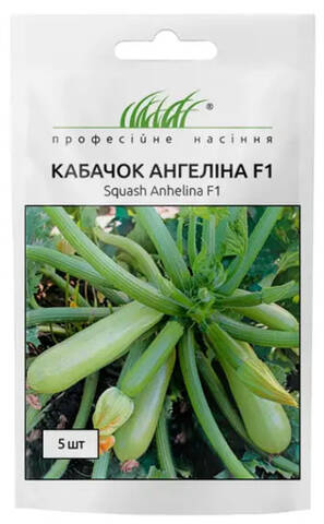 Насіння кабачка Ангеліна F1 5шт (Професійне насіння) отзывы