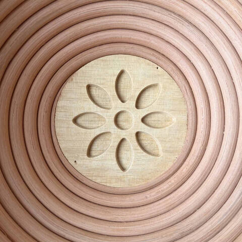 Кошик ротанговий для вистоювання хліба круглий 0.8 кг (Польща) Купити