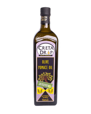 Оливковое масло рафинированное Pomace CRETA DROP 1 л  (для жарки) фото