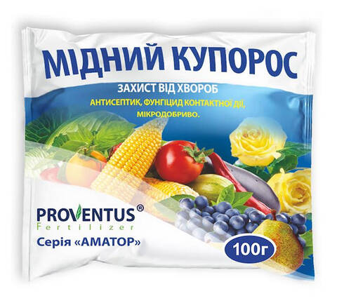 Медный купорос 100г фото