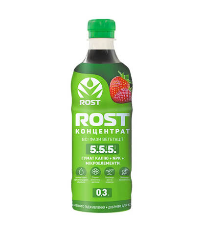 Рост-концентрат универсальный (NPK 5+5+5) 0.3л Купить