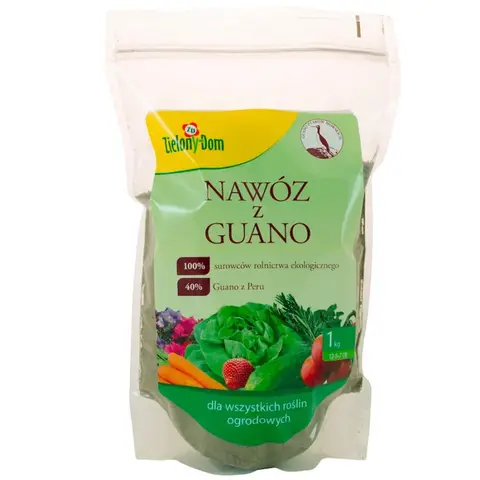 Удобрение органическое Nawoz z Guano 1 кг Zielony Dom Купить