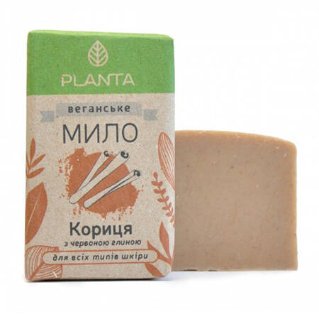 Натуральное мыло Корица с красной глиной 100г дешево