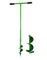 Шнековий ручний садовий бур 20 см (сталь 65г) недорого