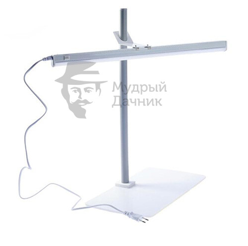 svetodiodnaya lampa dlya podsvetki rassady rastushaya 16vt